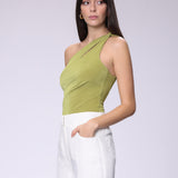 One Shoulder Knot Top