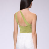 One Shoulder Knot Top