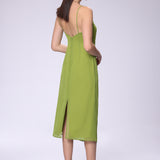 Chiffon Draped Dress