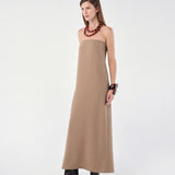 Straplez Maxi Elbise