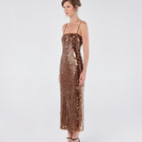 Sequin Midi Dress