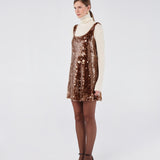 Sequin Shift Mini Dress