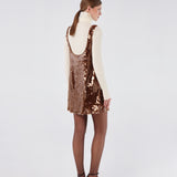 Sequin Shift Mini Dress