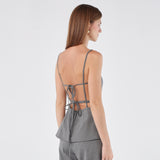 Strappy Open-Back Top